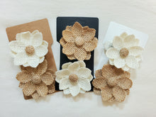 Load image into Gallery viewer, Burlap Flowers
